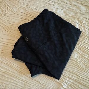 T.J.Maxx Black Leopard 7/8 Leggings